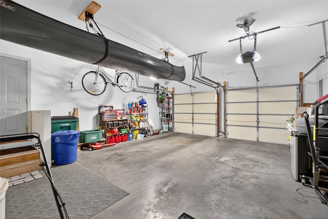 36 Bush Creek Ln, Poughquag, NY 12570 - garage with a garage door opener