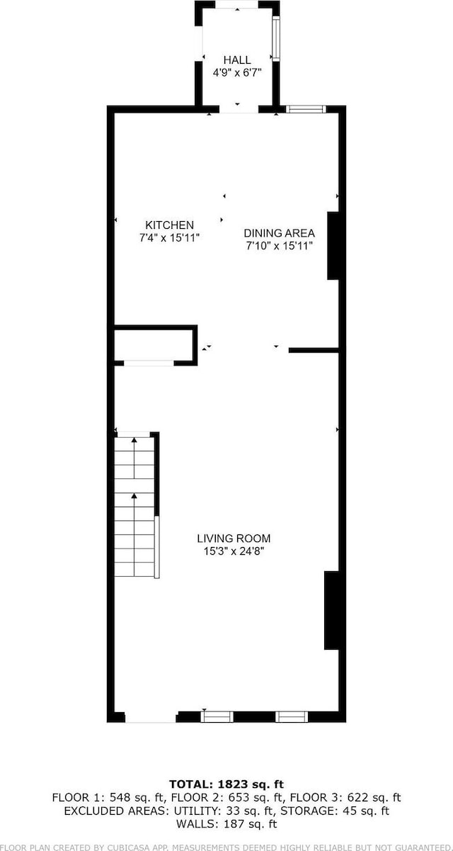 1285A Saint Marks Ave, Brooklyn, NY 11213 - view of home floor plan