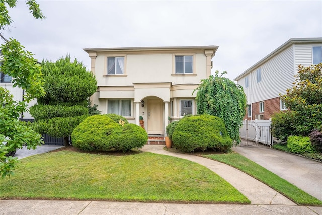 145-67 5th Ave, Whitestone, NY 11357 - view of front facade featuring stucco siding and entry steps