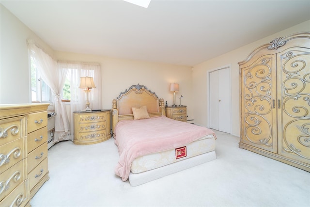 145-67 5th Ave, Whitestone, NY 11357 - bedroom with light carpet and a closet
