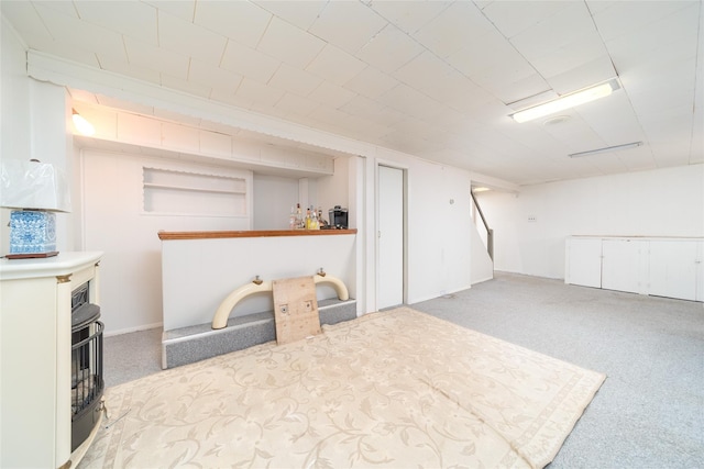 145-67 5th Ave, Whitestone, NY 11357 - finished basement with stairway and carpet floors