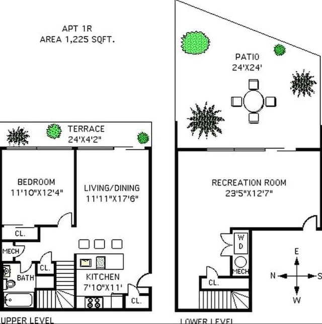 180 Woodpoint Rd Unit 1R, Brooklyn, NY 11211 - view of home floor plan