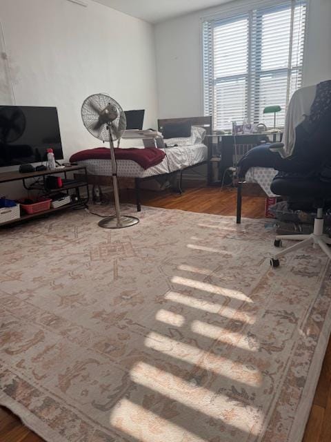 83-30 Vietor Ave Unit 716, Elmhurst, NY 11373 - office area featuring wood finished floors