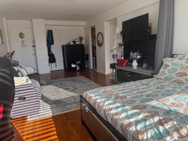 83-30 Vietor Ave Unit 716, Elmhurst, NY 11373 - bedroom featuring wood finished floors and a closet