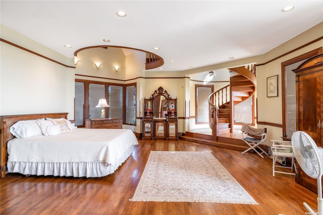 9 Convent Ln, Center Moriches, NY 11934 - bedroom with recessed lighting and wood finished floors