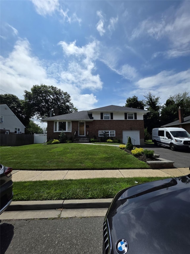3 Lourae Dr, Massapequa Park, NY 11762 - tri-level home featuring brick siding
