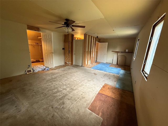 719 Greenbelt Pkwy W, Holbrook, NY 11741 - unfurnished bedroom featuring ceiling fan