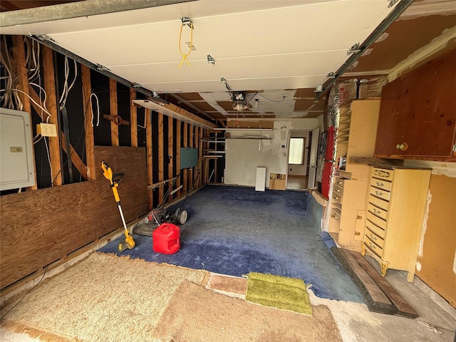 719 Greenbelt Pkwy W, Holbrook, NY 11741 - garage with electric panel