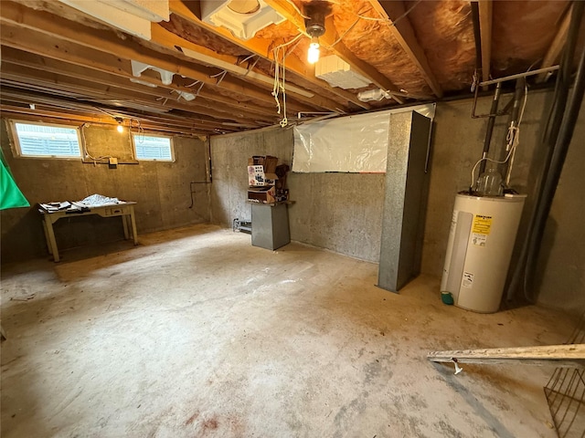 719 Greenbelt Pkwy W, Holbrook, NY 11741 - below grade area featuring electric water heater