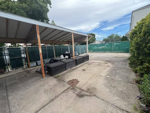 22-01 149th St, Whitestone, NY 11357 - view of car parking featuring a fenced backyard