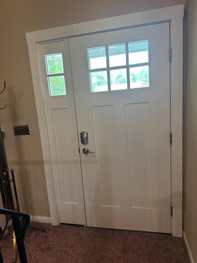 5 High St, Bedford Hills, NY 10507 - carpeted entryway with baseboards