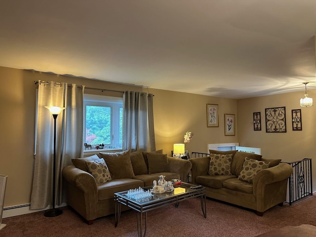 5 High St, Bedford Hills, NY 10507 - living area with carpet floors