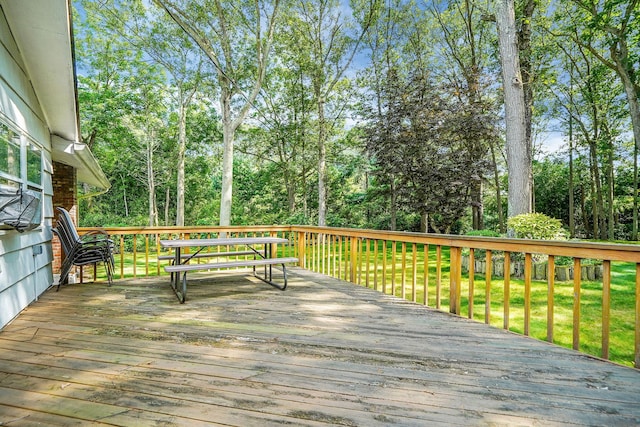 203 Deer Park Rd, Dix Hills, NY 11746 - deck featuring a lawn