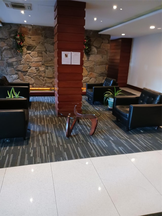 8710 51st Ave Unit 1P, Elmhurst, NY 11373 - building lobby with recessed lighting