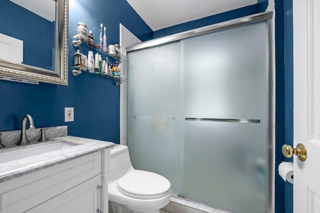 7609 79th St, Glendale, NY 11385 - full bath featuring a stall shower and vanity