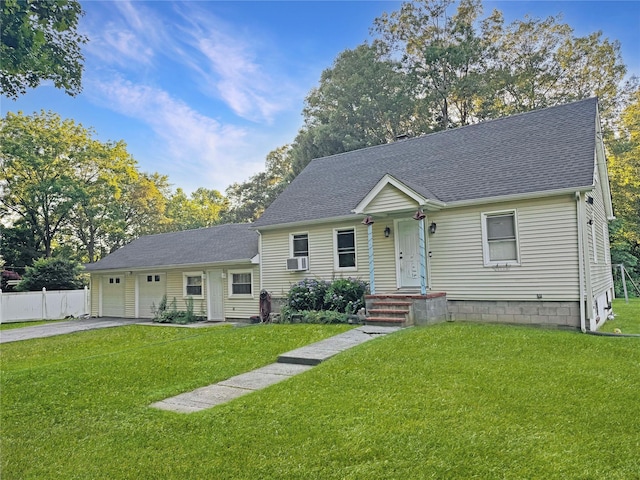 41 School St, Cortlandt Manor, NY 10567 - view of front of home featuring roof with shingles, asphalt driveway, and an attached garage