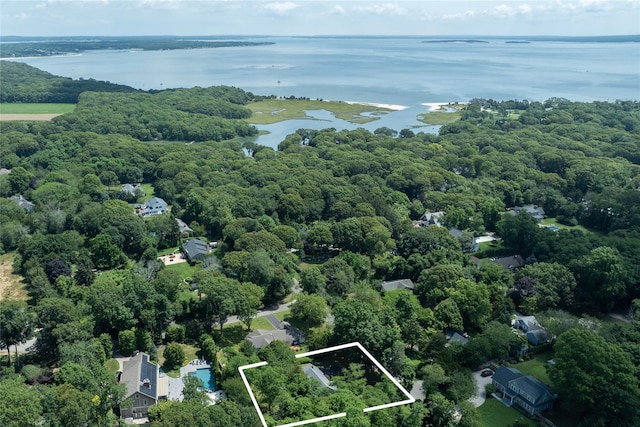795 Pine Tree Rd, Cutchogue, NY 11935 - view of property location with a nearby body of water and property parcel outlined