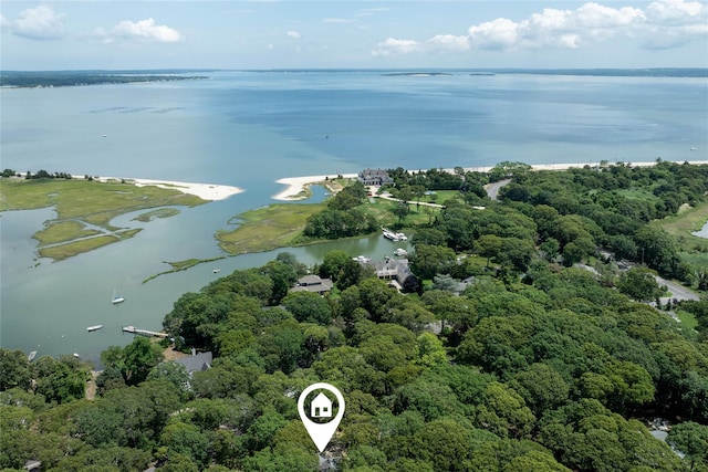 2860 Pine Tree Rd, Cutchogue, NY 11935 - drone / aerial view of a nearby body of water