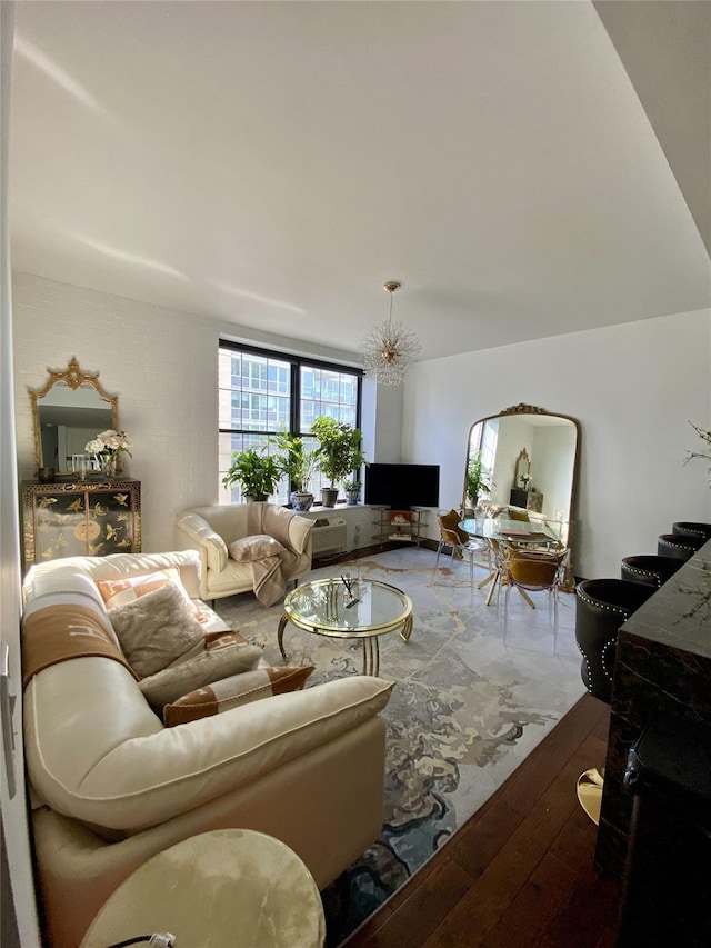 4260 Crescent St Unit 10C, Long Island City, NY 11101 - living area featuring wood-type flooring
