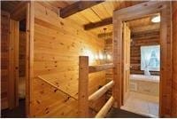 733 Braden Rd, Wawarsing, NY 12435 - bonus room with rustic walls, a relaxing sauna, and a wood ceiling with exposed beams