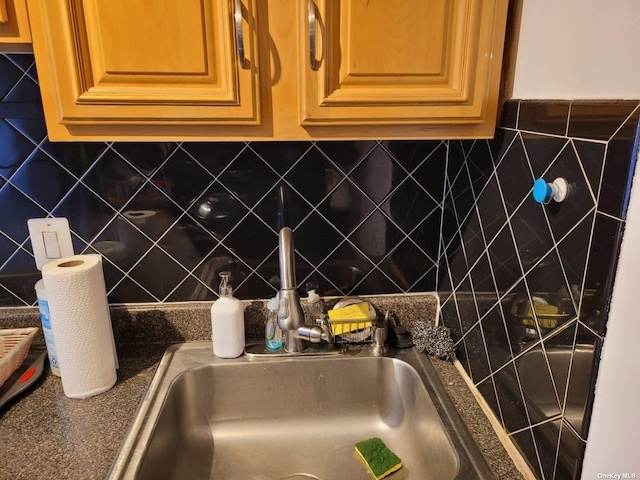 118-17 Union Tpke Unit 14E, Forest Hills, NY 11375 - kitchen view of backsplash and dark countertops