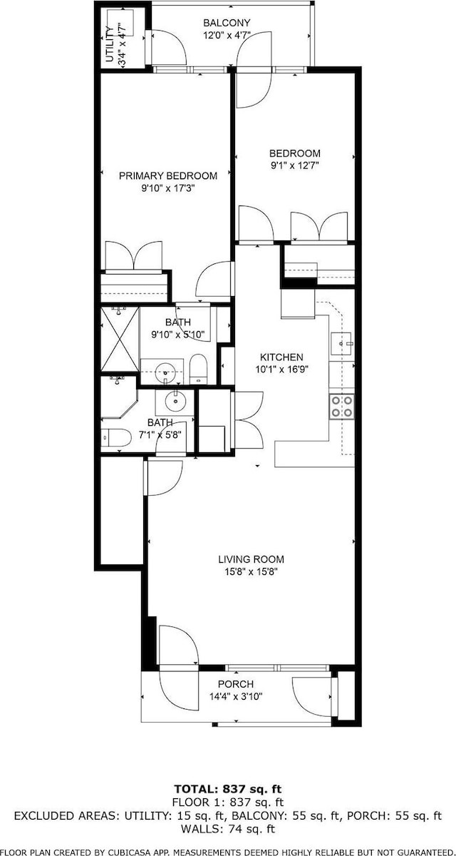 117 Willow Ln, Valley Stream, NY 11580 - view of floor plan / room layout