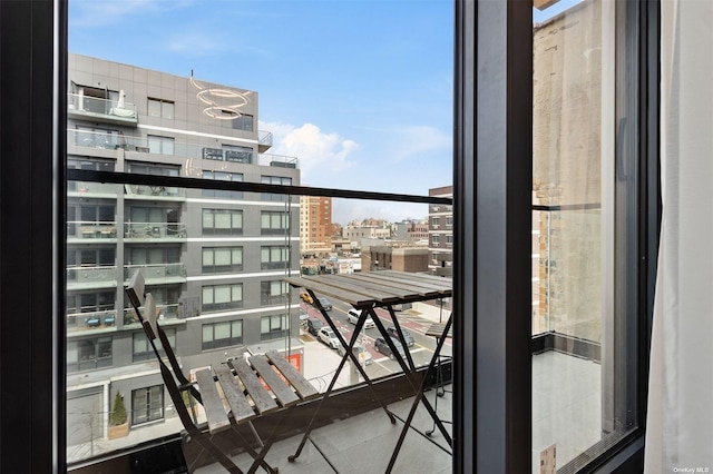 14-54 31st Ave Unit 3A, Astoria, NY 11106 - balcony with a view of city