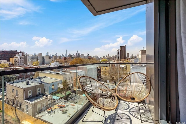 14-54 31st Ave Unit 3A, Astoria, NY 11106 - balcony featuring a skyline view