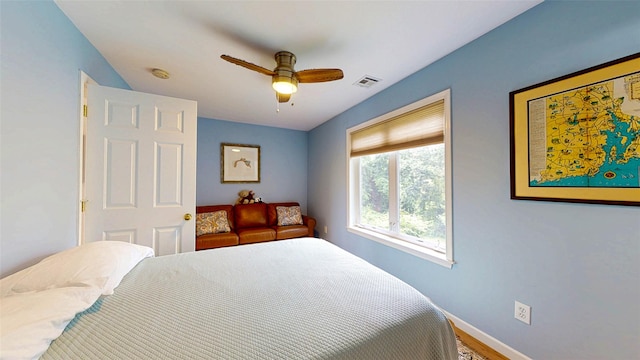 2 Riverstone Ct, Highland Mills, NY 10930 - bedroom featuring ceiling fan and wood finished floors