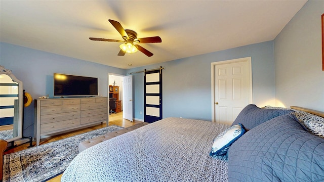 2 Riverstone Ct, Highland Mills, NY 10930 - bedroom with wood finished floors and a ceiling fan