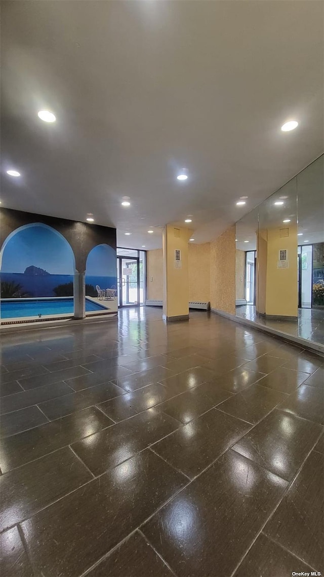 78-06 46th Ave Unit 6F, Elmhurst, NY 11373 - building lobby featuring recessed lighting