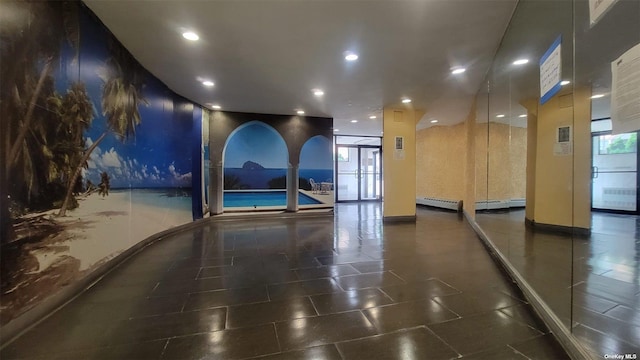 78-06 46th Ave Unit 6F, Elmhurst, NY 11373 - community lobby with recessed lighting
