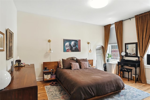 228 Pacific St, Brooklyn, NY 11201 - bedroom with wood finished floors and baseboards