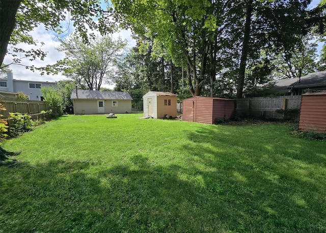 1439 Ocean Ave, Bohemia, NY 11716 - fenced backyard with a storage shed