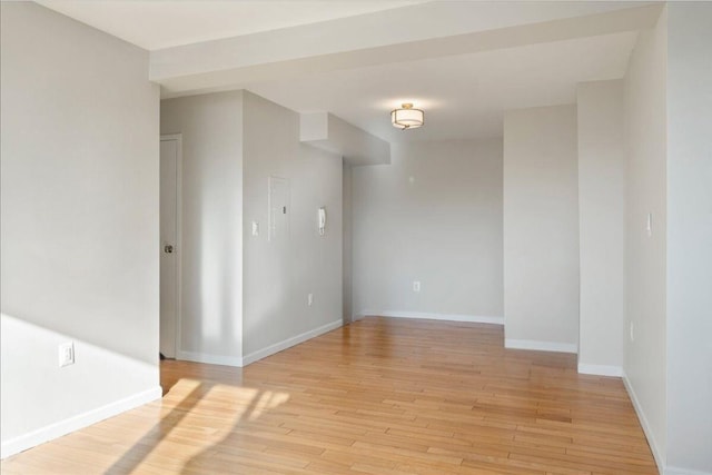 2287 Johnson Ave Unit 3A, Bronx, NY 10463 - spare room featuring light wood finished floors and baseboards