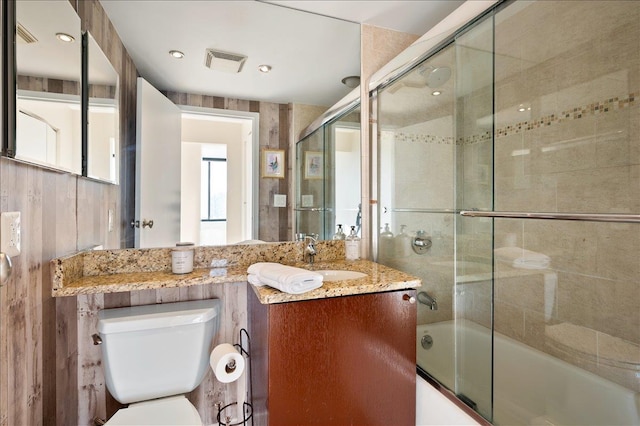 2287 Johnson Ave Unit 3A, Bronx, NY 10463 - full bathroom with shower / bath combination with glass door and vanity