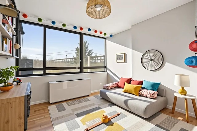 2287 Johnson Ave Unit 3A, Bronx, NY 10463 - living room featuring plenty of natural light and light wood-type flooring
