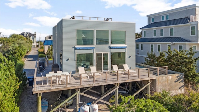 846 Dune Rd, Westhampton Dunes, NY 11978 - back of property