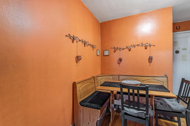 7910 34th Ave Unit 4J, Jackson Heights, NY 11372 - dining space featuring wood finished floors