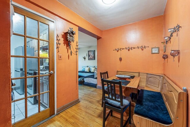 7910 34th Ave Unit 4J, Jackson Heights, NY 11372 - dining room with light wood-style floors