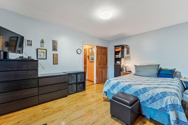 7910 34th Ave Unit 4J, Jackson Heights, NY 11372 - bedroom with hardwood / wood-style floors