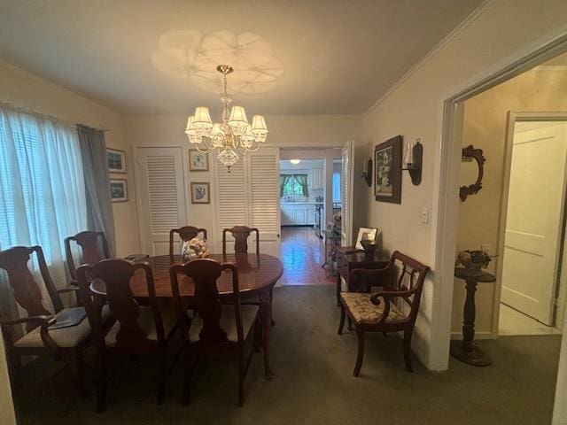 89 Hampton Ave, Albertson, NY 11507 - dining space featuring plenty of natural light and a chandelier