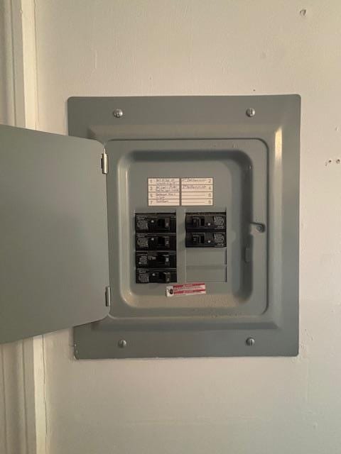89 Hampton Ave, Albertson, NY 11507 - utility room featuring electric panel