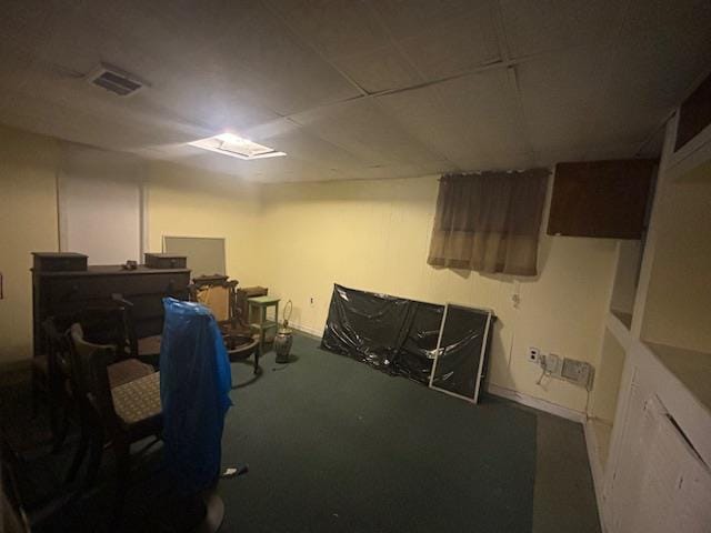 89 Hampton Ave, Albertson, NY 11507 - finished below grade area featuring carpet