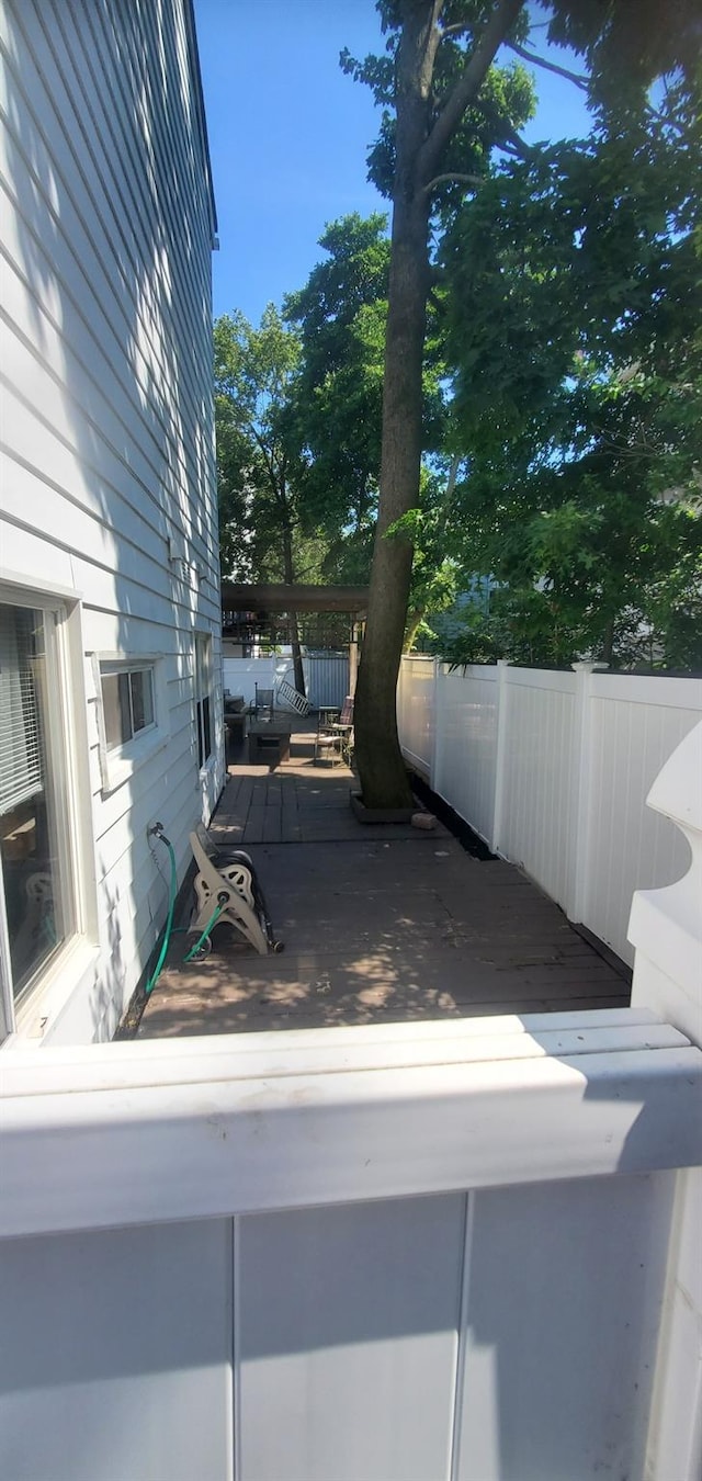 30 Chestnut Cir, Staten Island, NY 10312 - view of wooden terrace