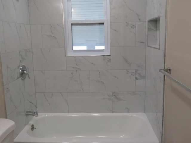 118 Muncy Ave, West Babylon, NY 11704 - full bathroom with toilet and bathing tub / shower combination