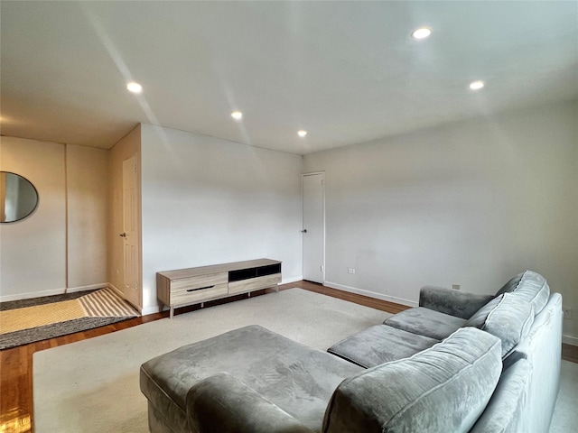 210-50 41st Ave Unit 6B, Bayside, NY 11361 - living room with wood finished floors and recessed lighting