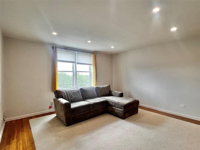 210-50 41st Ave Unit 6B, Bayside, NY 11361 - living room with wood finished floors and recessed lighting