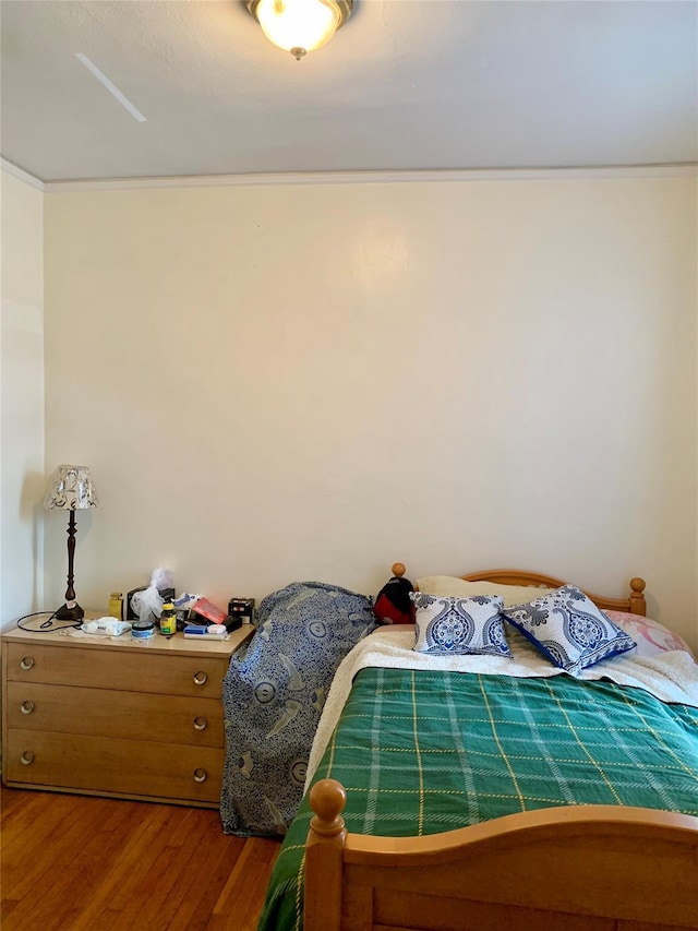 511 W 232nd St Unit E56, Bronx, NY 10463 - bedroom featuring wood finished floors and crown molding