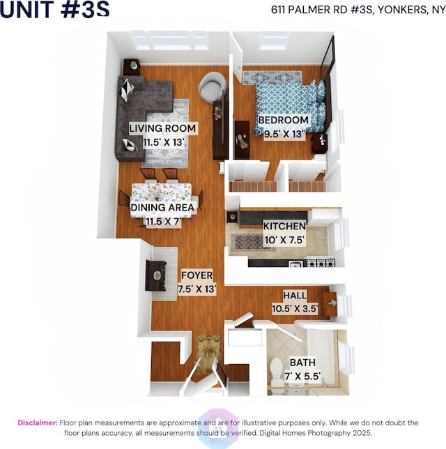611 Palmer Rd Unit 3S, Yonkers, NY 10701 - photo 27